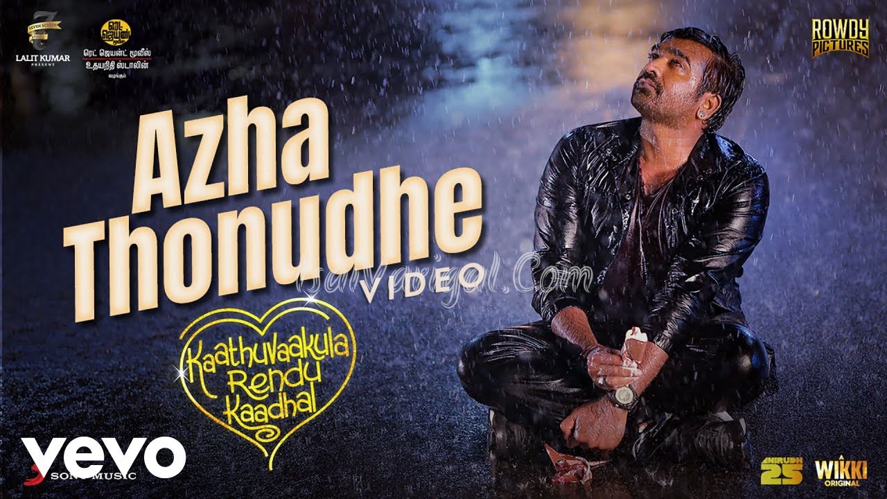 Azha Thonudhe Song Lyrics Poster